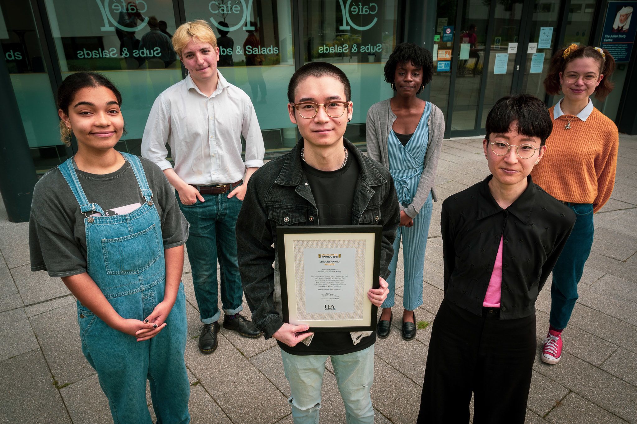 l to r: Aimee Ibarra, Alex Eaglestone, Xing Huang, Clarice Nicol, Moe Suzuki and Melis Erdem