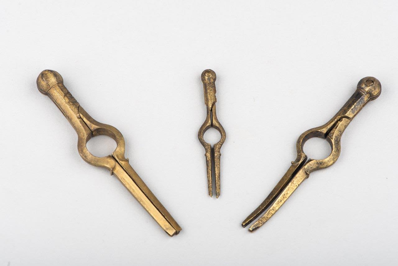 Three brass instruments