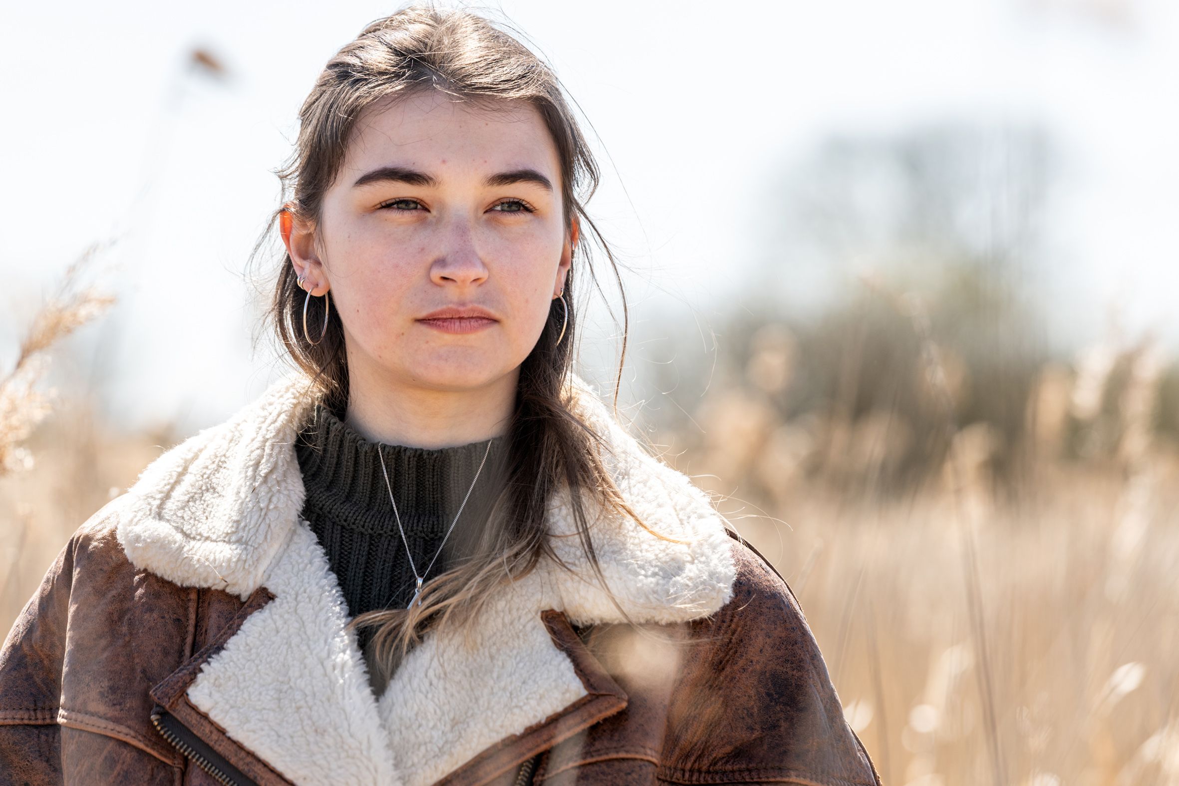 Cast member on set at strumpshaw fen in norwich