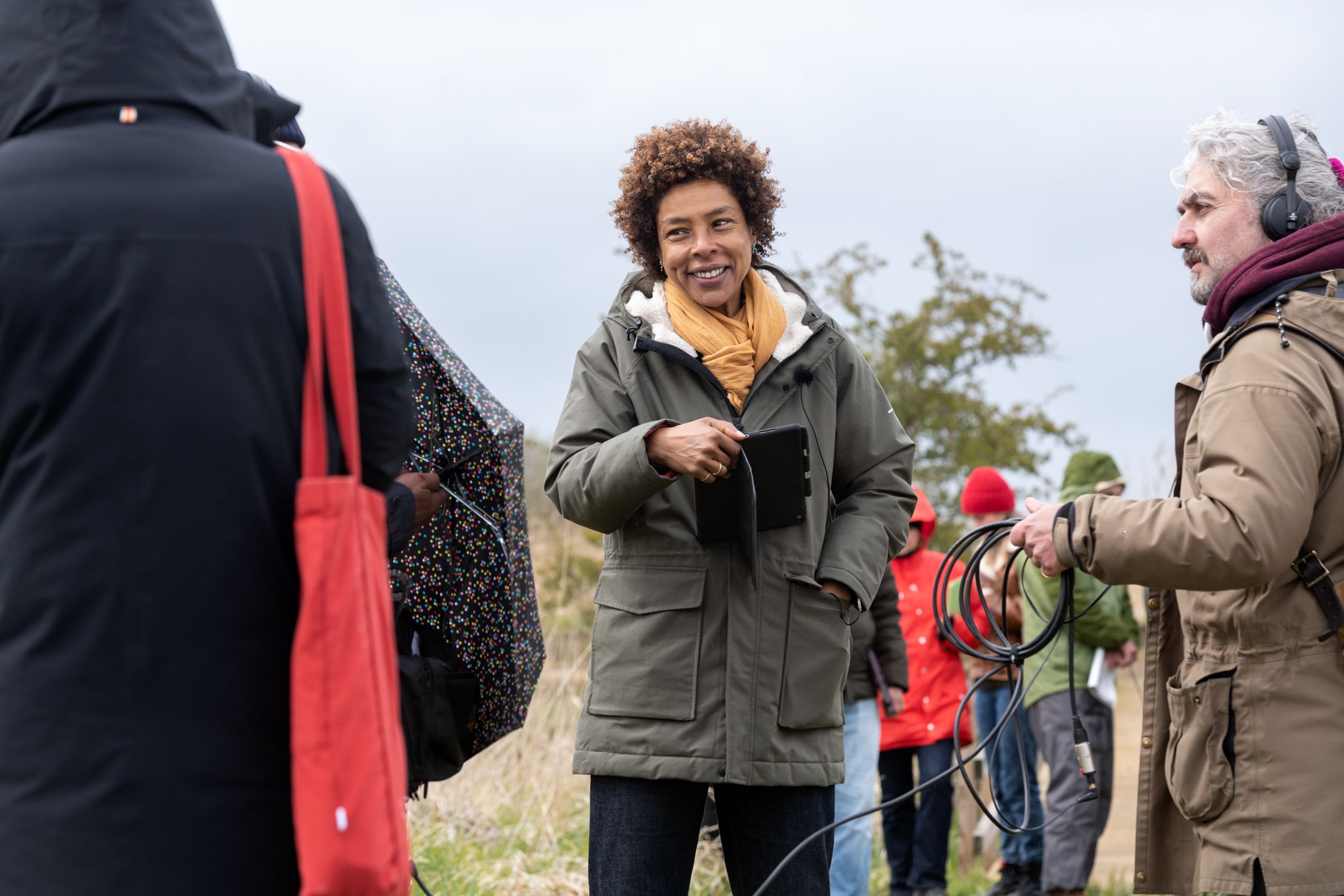 cast and crew at strumpshaw fen in norwich